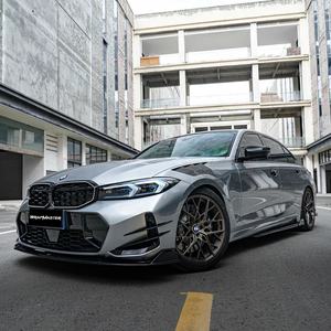 WRAPMASTER 1,52*17m PET brillante rascacielos gris autoadhesivo automotriz película para envolver vehículos envoltura de Color para coche - Product Image 3