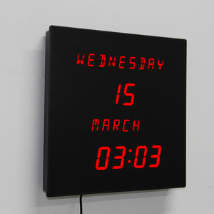 <span class=keywords><strong>Horloge</strong></span> murale <span class=keywords><strong>numérique</strong></span> à grand écran CP038, <span class=keywords><strong>calendrier</strong></span> pour la démence, affichage LED <span class=keywords><strong>jour</strong></span> et <span class=keywords><strong>date</strong></span> - Product Image 3
