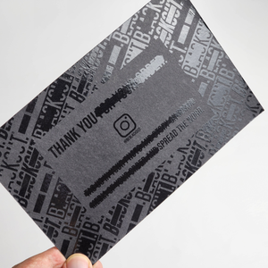 Wholesale UV Logo Printing Black Custom Paper Packaging <strong>Envelopes</strong> for Thank You Card with Tear Strip <strong>Envelope</strong> - Product Image 6