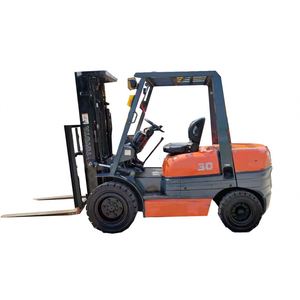 Cheap Price High Efficiency for Used Forklift 2.8m 3T Two Stage Mast Solid/Pneumatic Tires Diesel Construction <b>Transporting</b> - Product Image 1