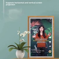Bulut Ekranlı Reklam Elektronik Fotoğraf Çerçevesi 32 İnç HD Ekran TF Kart Desteği ile Müzik ve Video İndirimli Satış