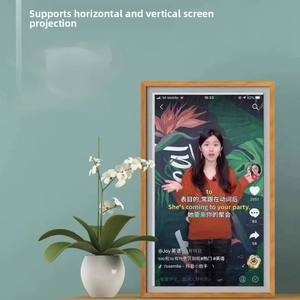 Cadre photo électronique publicitaire Cloud Screen 32 pouces avec écran HD, prise en charge de la carte TF, <span class=keywords><strong>musique</strong></span> et vidéo, promotion en cours - Product Image 5