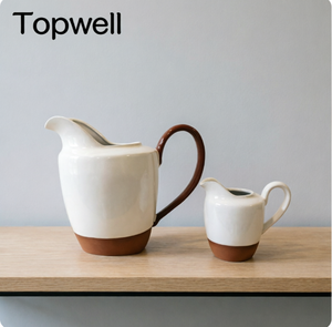 Hot Sale New Designs Factory Direct <strong>Price</strong> Ceramic and <strong>Terracotta</strong> <strong>Jar</strong> Pot with Milk Coffee Tea Honey - Product Image 6