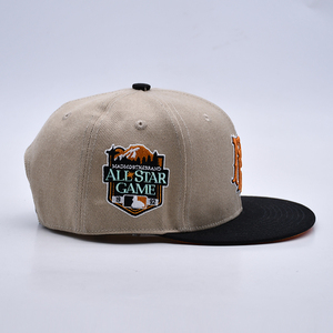 Nhà Máy Mới Thiết Kế Thời Trang 3D Phun Thêu Snapback Mũ 6 Bảng Điều Chỉnh Biểu Tượng Tùy Chỉnh Người Đàn Ông Hip Hop Mũ Snapback - Product Image 6