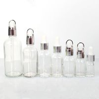 Botol pembersih transparan Mini, botol pembersih transparan Mini 5ml 10ml 15ml 20ml 30ml 50ml 100ml dengan minyak esensial