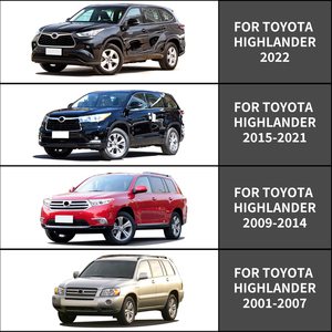 Factory Directly Sell High End In-channel Injection Deflector Window Visor for TOYOTA HIGHLANDER 2022 - Product Image 3
