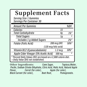 ส่วนผสมพรีเมี่ยม100% ช่วยเพิ่มสุขภาพกระดูกอาหารเสริมมังสวิรัติวิตามิน B12กัมมี่ปราศจากน้ำตาล - Product Image 2