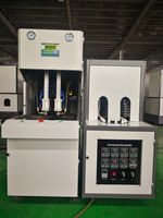 Machine à poinçonner semi-automatique, 5l, 2 cavités, pour fabriquer des bouteilles d'eau minérale