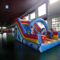 Toboggan aquatique gonflable en PVC de haute qualité certifié CE, structure de jeu gonflable 5,5x3x3,5m, grande taille, pour usage extérieur, domestique et commercial