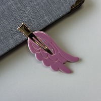 Nouvelle mode coréenne épingles à cheveux aile d'angle douce princesse acétate pinces à cheveux pour filles femmes cheveux frange pince accessoires cadeau