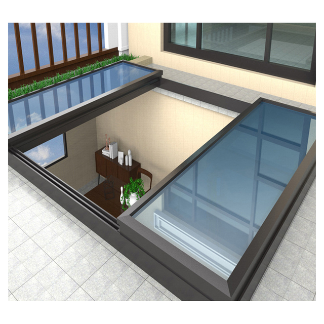 Optima Skylight Led Flat Roof Skylight Transparent Fiberglass Skylight Roof Panel