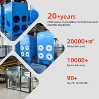Collecteur de poussière à cartouche, extracteur de fumée laser industriel pour machine de découpe laser à fibre, fourni par l'usine