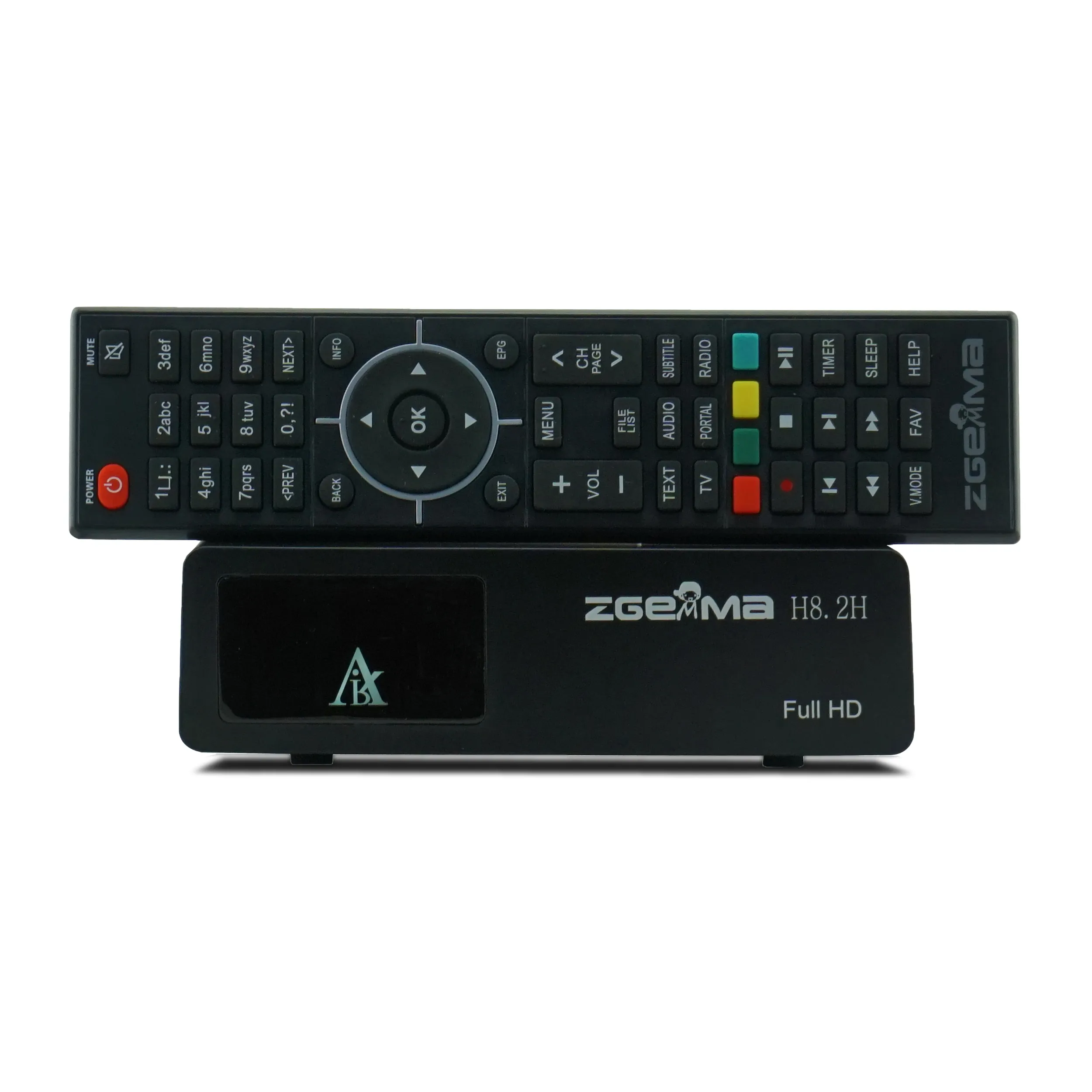 디지털 버전 ZGEMMA H8.2H DVB-S2X + T2/C 콤보 튜너 Enigma2 Cortex A7 OS 위성 수신기에 대한 리눅스 TV 박스