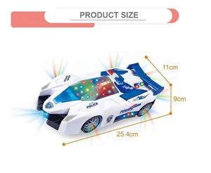 Modellino di Auto della Polizia 5D con Luci e Musica - Product Image 6