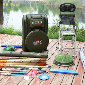 Large Backpack Protective <b>Fishing</b> Backpack Gear <b>Rod</b> Bag and Chair Bag for Anglers - Product Image 4