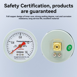 أداة قياس الضغط أسفل النحاس الأصفر من مستوى العلامة التجارية ، والحافة المحورية ، من المصنع مباشرة لتطبيقات السائل السائل - Product Image 5