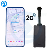 Rastreador GPS GLONASS GSM Mini C100 de 4 Pines y 2G con Detección ACC, Compatible con Aplicaciones Android e iOS, Montaje en Salpicadero para Bicicleta - 9-90V