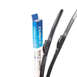 CHSKY High Quality Wiper Blade 14-26 inches Auto Car Wiper Blades Natural Rubber with Soft Wiper Blades