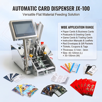 Machine d'alimentation automatique électrique à friction avec contrôle PLC pour étiquettes de vêtements, cartes commerciales et étiquettes cosmétiques