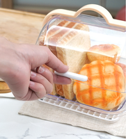 Penjualan laris kotak pembersih tertutup portabel Mini bahan PP Modern rak pengering botol bayi dapat dipakai ulang sumpit mangkuk roti untuk rumah