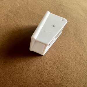 Tapa de extremo Accesorios de cortina de plástico Kit de reparación silencioso y duradero Soporte de plástico de sombra Ajuste de cadena de cuentas laterales con una cuerda - Product Image 2