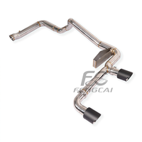 Collecteur d'échappement sport OEM/ODM pour Porsche 718 2.0T 2.5T 2016-2024 en acier inoxydable – Amélioration du système d'échappement Catback