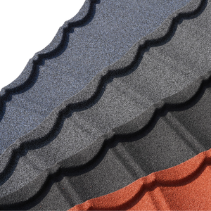 Láminas de Acero para Techos <span class=keywords><strong>con</strong></span> Recubrimiento de Piedra de Color, Materiales de Construcción en Oferta, Tejas para Construcción de Casas, Hoteles y Templos - Product Image 2