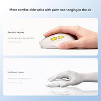 Souris sans fil Lenovo M291 originale, 2,4 GHz, design ergonomique, souris optique pour ordinateur, pour une utilisation prolongée