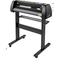 Traceur de découpe de vinyle 870 mm, machine de découpe de signalétique avec écran LCD 28 pouces et support au sol