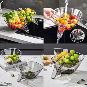 2024 Eco-Friendly <strong>White</strong> Kitchen Sink Drain Basket <strong>Strainer</strong> Removable Plastic <strong>Strainer</strong> for Home Kitchen Use for Food Fruits More - Product Image 6