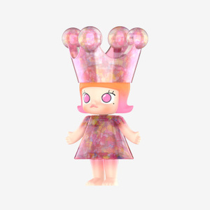 Popmart MEGA Royal <span class=keywords><strong>MOLLY</strong></span> 400% Mika Ninagawa ของเล่นโมเดลสีชมพูขนาด38ซม. ทำจากพีวีซีขนาดใหญ่ของตกแต่งบ้านสภาพใหม่ - Product Image 2