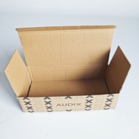 Boîte d'emballage en carton ondulé avec logo personnalisé, dossiers recyclables, emballage cadeau pour l'électronique intelligente