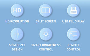 Pantalla De Publicidad Para Vitrina Señalización Digital De Alto Brillo Ventana De Tienda Pantalla Lcd Para Publicidad - Product Image 6