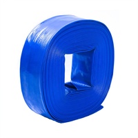 Tuyau plat en PVC de 2, 3 et 4 pouces, flexible, pour pompe à eau, tube en plastique pour système d'irrigation agricole
