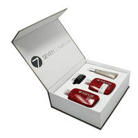Forme personnalisée conception luxueuse blanc simple magnétique en forme de livre boîte commémorative petit emballage cadeau cadeau