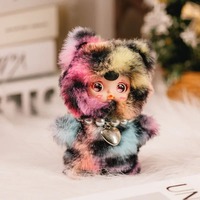 Série Baby Three Yumi Meow Too Wonderful for Words : Boîte mystère en peluche, adorable poupée chaton, pendentif de sac à dos, porte-clés, jouet surprise