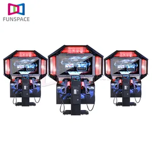 Fun space Hot Sale Indoor Coin Operated 55 LCD-Betrieb 3D-Video Ghost Gun Shooting Arcade Video Shooting Game Machine
