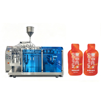 Volledig automatische staande zakverpakkingsmachine, vloeistofvulmachine voor voedsel, dranken, rode ginseng en granaatappelsap