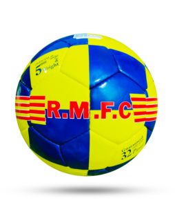 Ballons de football personnalisés Wembley Sports avec logo imprimé, en cuir PU léger, cousus à la machine, taille personnalisée, différents modèles - Product Image 6