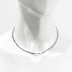 High-Energy Resonance Chip Necklace with Link Chain Minimalist Style Stainless Steel Jewelry Trendy <b>Light</b> Quantum Necklace - Product Image 1