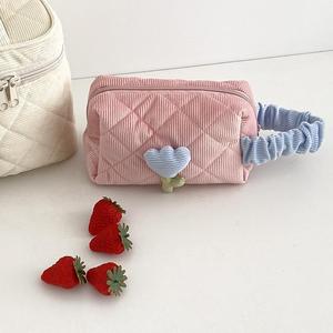 Bolsa de Maquillaje de Gran Capacidad, Diseño Floral, de <span class=keywords><strong>Pana</strong></span>, Personalizada, Linda, Acolchada, para Viaje - Product Image 4