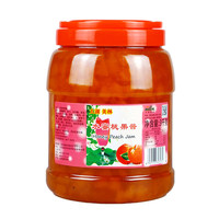 Factory Direct Good Smell Peach Jam Light Sweet Flavor Natural Fruits HACCP Certified 12 Months Shelf Life Ready Eat for