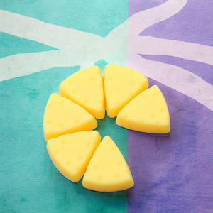 Jouet créatif anti-stress en forme de fromage, simulation alimentaire, divertissement, outil de relaxation pour garçons de 14 ans et plus - Product Image 2