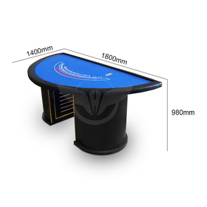 Mesa de Blackjack Moderna Personalizada Premium YH para 7 Jugadores, Semicircular, Hecha a Medida para Uso Doméstico y en Casinos Profesionales de Juegos de Azar y Póker - Product Image 6