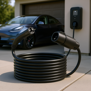 Cable de Extensión para Cargador de Vehículos Eléctricos Vevor Tesla, 40 Pies, 48 Amperios, 240V, Conector NACS, Nivel 1 y 2, Conector Móvil de Pared - Product Image 2