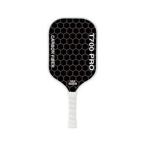Usapa phê duyệt pickleball mái chèo 16mm sợi carbon thoải mái hàng đầu cơ thể rộng hồ quang đào tạo mái chèo Gen 4 người lớn trẻ em - Product Image 1