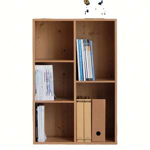 Classeur en bois 5 cubes pour bureau à domicile-Solution de stockage compacte et polyvalente, durable, vente directe en usine - Product Image 1