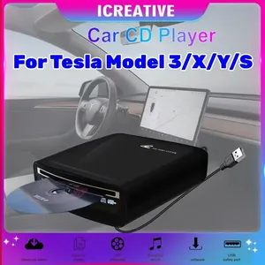 Đầu phát DVD <span class=keywords><strong>CD</strong></span> ngoài xe hơi cho MP5, TV LED, PC và hầu hết các loại xe như Tesla Model 3 2019-2021, đầu phát <span class=keywords><strong>CD</strong></span> di động với nguồn <span class=keywords><strong>USB</strong></span> - Product Image 2