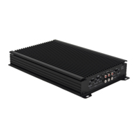 Amplificateur de voiture à 4 canaux Amplificateur de classe D à haute puissance pour voiture Amplificateur de subwoofer à 4 canaux pour voiture