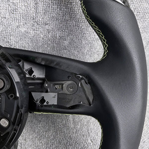Kit de modification de volant <span class=keywords><strong>sport</strong></span> pour <span class=keywords><strong>Audi</strong></span> A4L/A6/A5/A3 <span class=keywords><strong>RS6</strong></span> Q7, cuir, fibre de carbone/carbone forgé - Product Image 6
